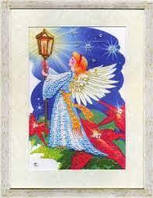 Ангел із ліхтарем Набори для вишивання бісером три ангели дитячі набори