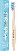 Зубная щетка бамбуковая Viktoriz Комплексный уход