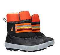 Дитячі зимові чоботи Demar CRAZY B (Демар крейзі чорно-жовтогарячі)