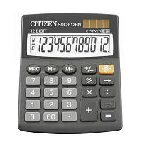 Калькулятор бухгалтерский Citizen SDC 812 (12 разрядный)