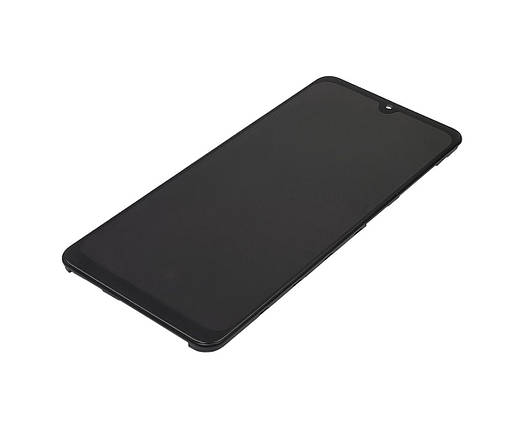 Дісплей для Samsung A315 Galaxy A31 (2020) с чёрным тачскрином и корпусной рамкой OLED, фото 3