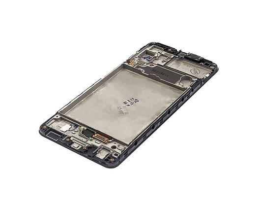Дісплей для Samsung A325 Galaxy A32 (2020) с чёрным тачскрином и корпусной рамкой OLED, фото 2