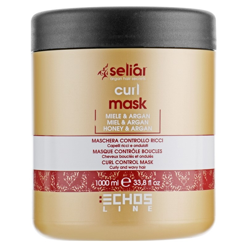 Echosline Seliar Curl Mask Маска для кучерявого волосся, 1000 мл