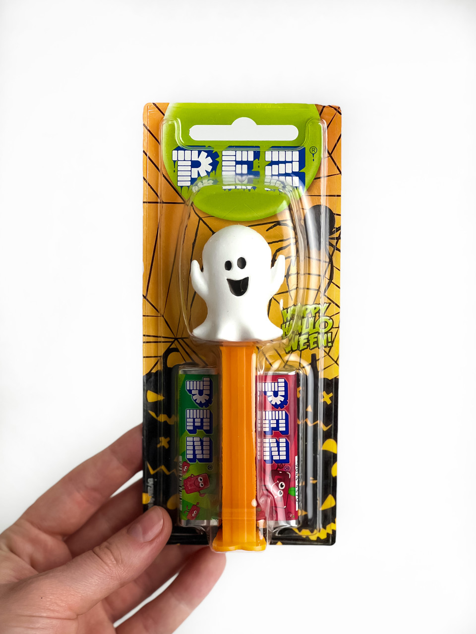 Іграшка з цукерками Pez Halloween 17g (Привид)