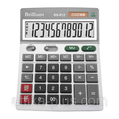 Калькулятор бухгалтерський Brilliant BS 812B( 12 розрядний)