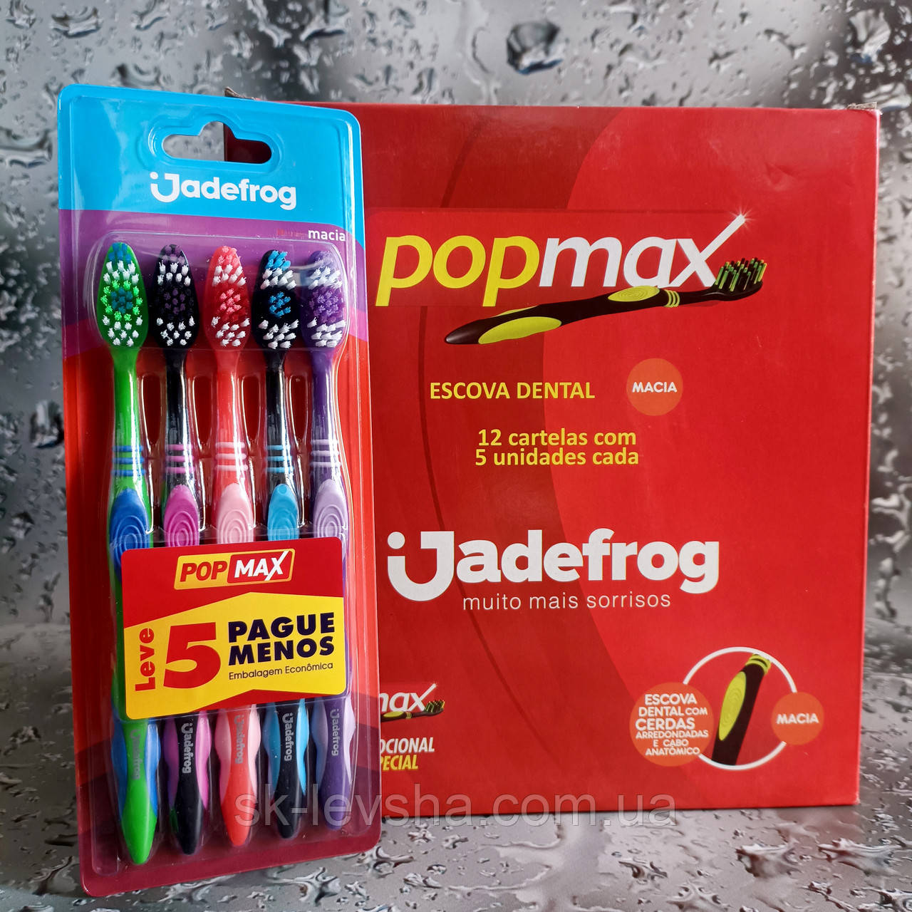 Зубна щітка Jadefrog PopMax 5 шт. № REF 035