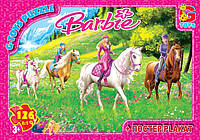 Пазли ТМ "G-Toys" із серії "Barbie", 126 елементів (BA005)