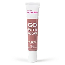Блиск для губ рожевий Inglot Playinn Go with Glow 23, 10 мл