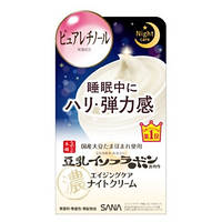 Sana Nameraka Honpo нічний антивіковий крем з ретинолом і ферментованим соєвим молоком, 50 г