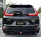 Накладки на бампера Honda CR-V 2016+ г.в. Хонда СР-В, фото 5