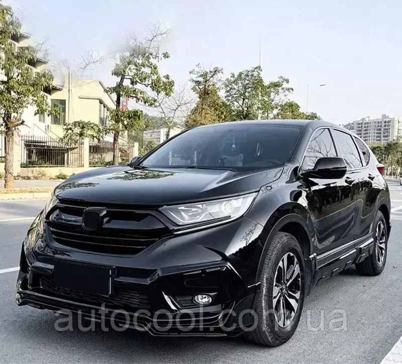Накладки на бампера Honda CR-V 2016+ г.в. Хонда СР-В