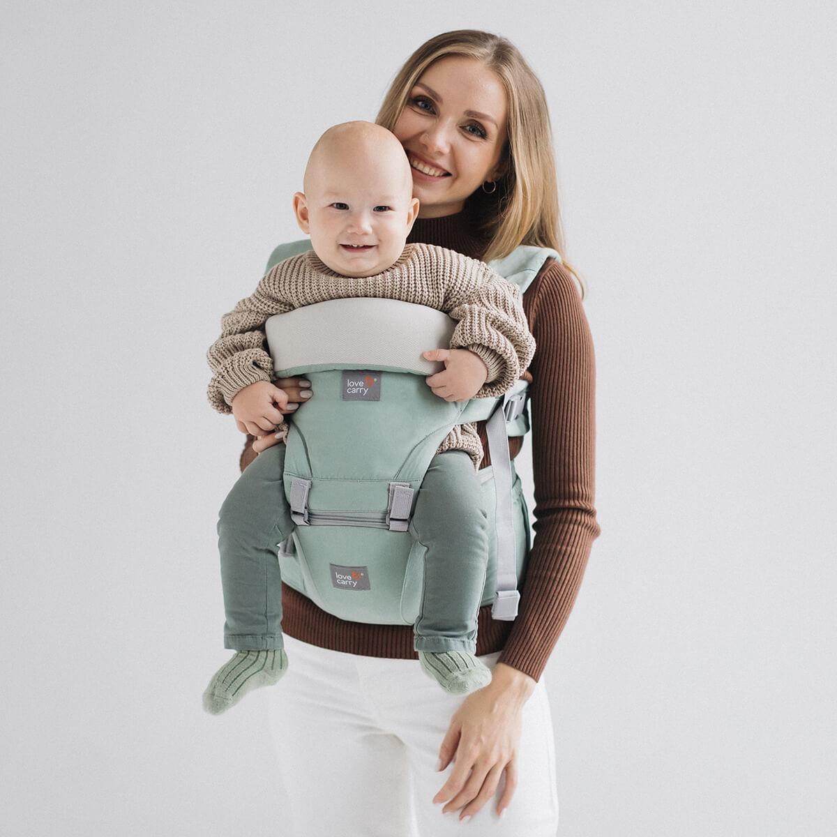 Рюкзак Хіпсіт Love & Carry 6в1, Блакитний LC707
