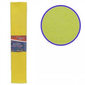 Папір гофрований жовтий 55% 20г/м2 50х200см J.Otten KR55-8030