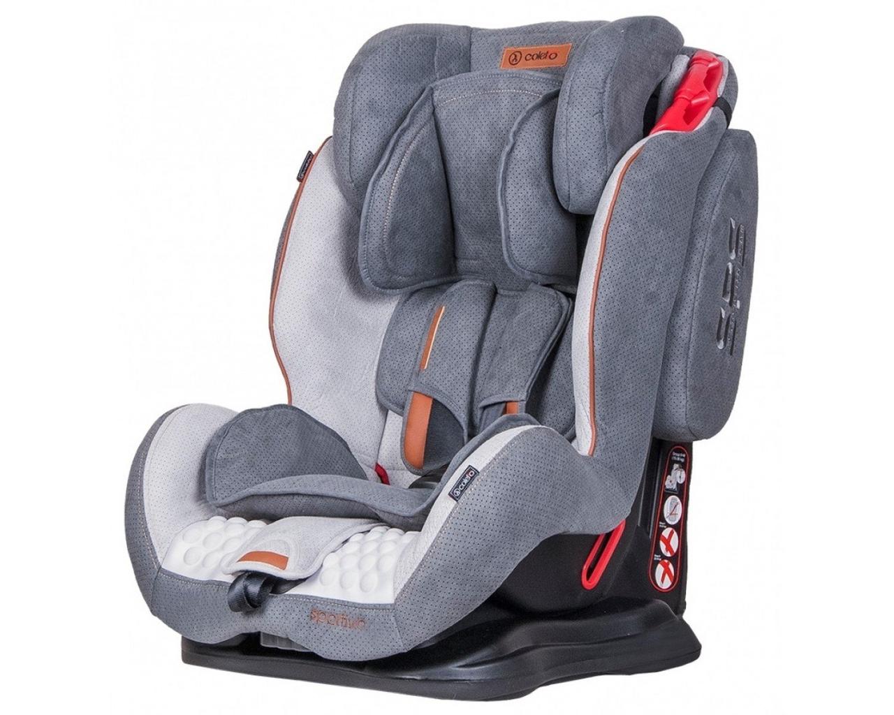 Автокрісло Coletto Sportivo з 9 міс до 12 років, Grey, фото 1