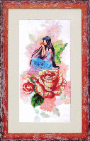 Цветочная Фея Роза Наборы для вышивания бисером люди дети ангелы балерина классика