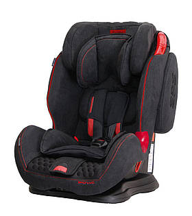 Автокрісло Coletto Sportivo з 9 міс до 12 років, Black