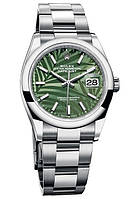 ROLEX DATEJUST 40MM ETA 2813 PALM GREEN. AAA