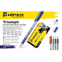 Ручка масляная HIPER Triumph HO-195 0 7мм синяя (10 шт. в упаковке)/1000
