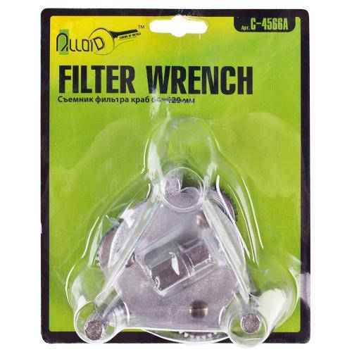 Съемник фильтра краб 64 - 120 мм, прямой. (С-4566A) TM Alloid, цена 339 ...