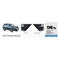 Фары дополнительные Toyota Prado FJ150 2020- - TY-1046L - LED-12V6W - эл.проводка (TY-1046-LED)