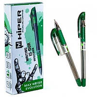 Ручка масляная HIPER Max Writer Evolution HO-335-ES 0 7мм зеленая 2500м(10 шт. в упаковке)