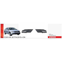Фары дополнительные VW Jetta 2014-18-VW-889-H8-12V35W-эл.проводка (VW-889)