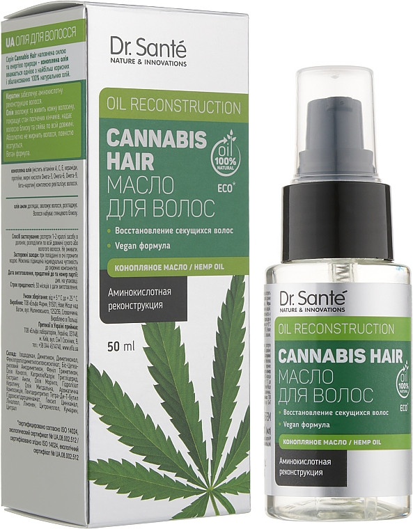 Масло для волосся Dr.Sante Cannabis Hair 50 мл