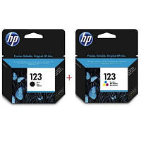 Комплект струменевих картриджів HP Deskjet 2130 №123 Black/Color Set123