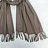 Шарф жіночий M&JJ однотонний Мармарис капучіно 190х70см 8108, фото 2