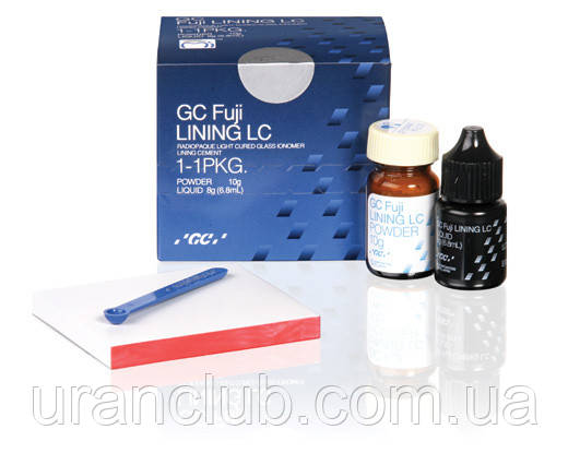 Світлотвердіючий склоіономер Fuji Lining LC (Фуджі Лайнинг Л СІ) 10 г + 6.8 мл
