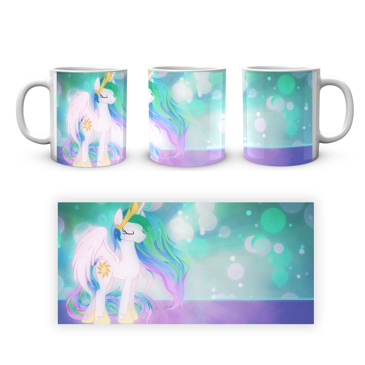 Кружка GeekLand My little pony Мій маленький поні Селестія MLP 08, фото 1