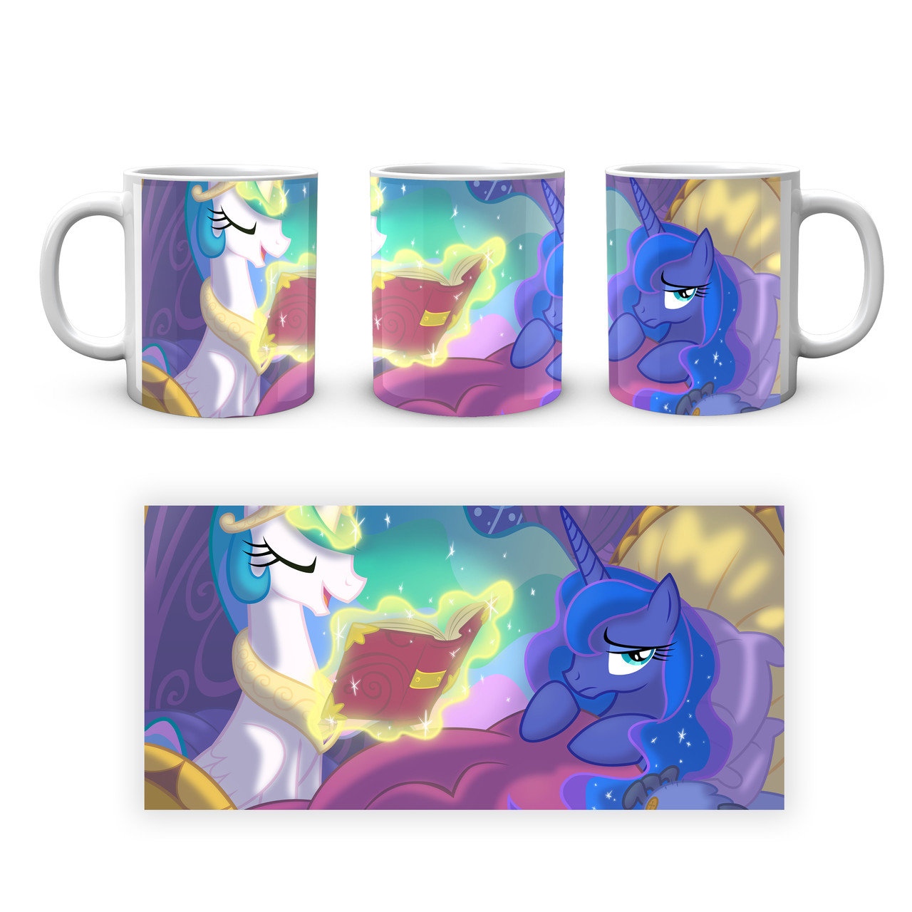 Кружка GeekLand My little pony Мій маленький поні Селестія Луна MLP 16, фото 1