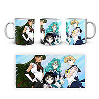 Кружка GeekLand Sailor Moon Сейлор Мун Хотару Мічіру Сецуна SM 02.33