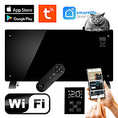 Конвекторний обігрівач Thunder MODERN 2000 W Wi-Fi Black