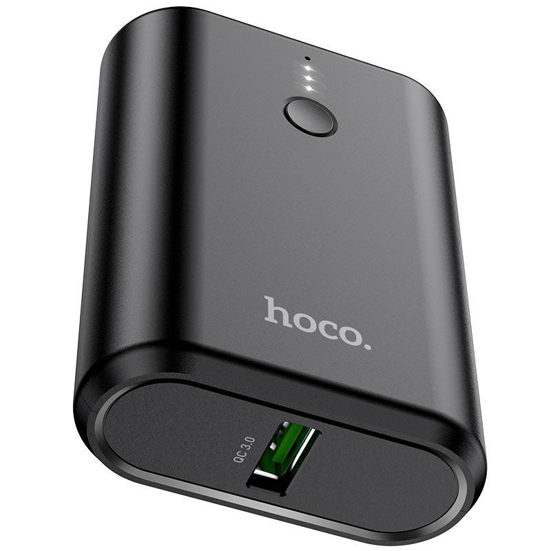 УМБ портативний зарядний 10000 маг HOCO Mayflower Q3, чорний