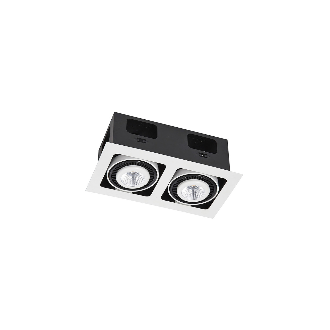 Точковий світильник RGL7115-2 2×12W WH+BK 3000K