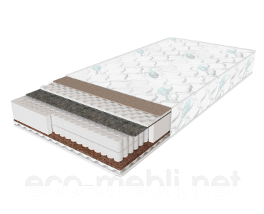 Матрац EMM ортопедичний Sleep&Fly Daily 2 в 1