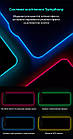 Ігрова поверхня RGB-килимок для миші настільний із бездротовим зарядним пристроєм 15 W з підсвіткою Axacam, фото 6