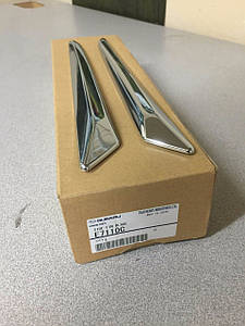 Subaru BRZ 2013-2016 Хромові накладки на передні крила Нові Оригінал