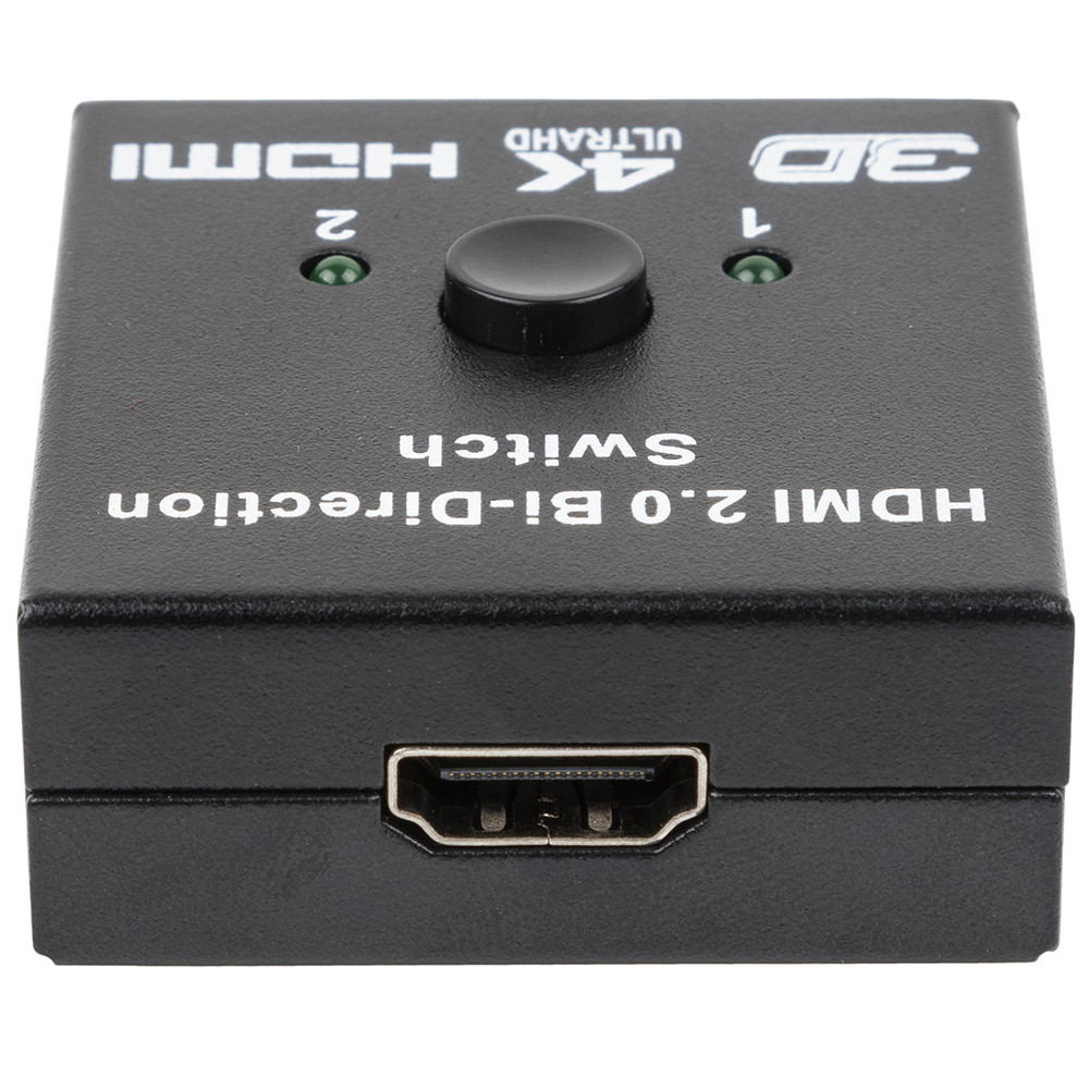 Двунаправленный HDMI переключатель U&P Switcher 2 to 1 Black (WAZ-HS21-BK) - фото 4 - id-p1695976079