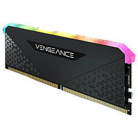 Модуль памяти DDR4 16GB/3600 Corsair Vengeance RGB RS Black (CMG16GX4M1D3600C18) (код 1358490)