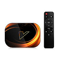 Смарт тв приставка VONTAR X3 4/64Gb для телевизора андроид тв бокс медиаплеер Android Smart tv wi fi