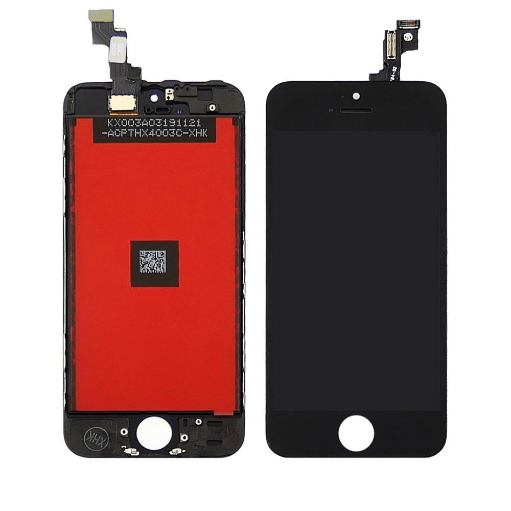 Дисплей для Apple iPhone 5S з чорним тачскрином HC, фото 1