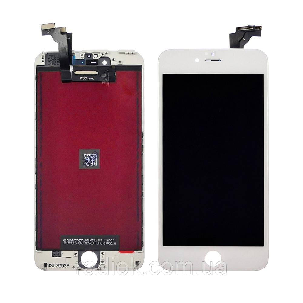 Дисплей для Apple iPhone 6 Plus з білим тачскрином HC