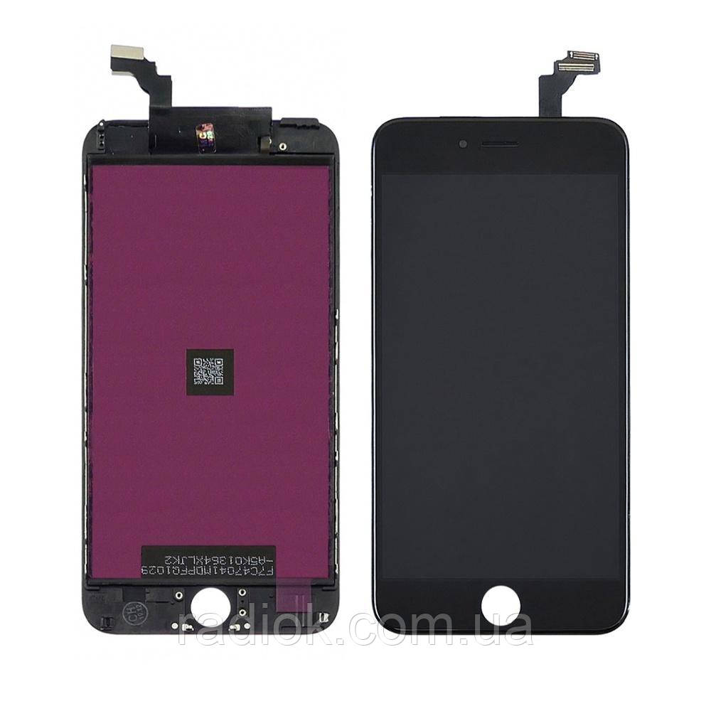 Дисплей для Apple iPhone 6 Plus з чорним тачскрином HC