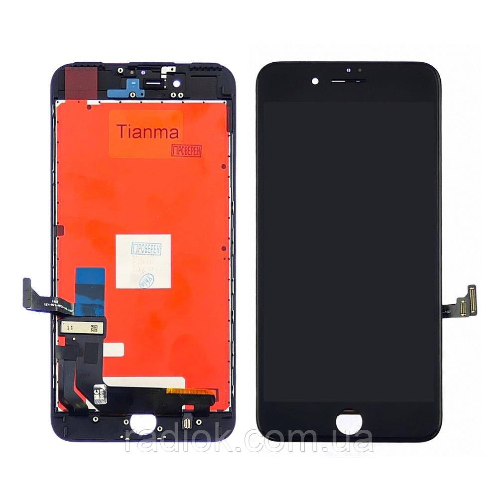 Дисплей для Apple iPhone 7 Plus з чорним тачскрином Tianma