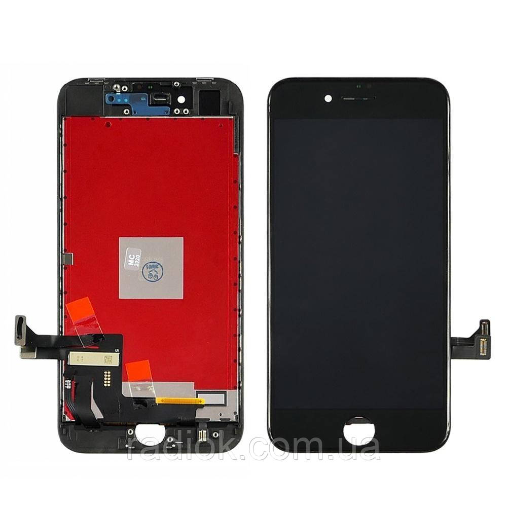 Дисплей для Apple iPhone 8/SE (2020) з чорним тачскрином HC