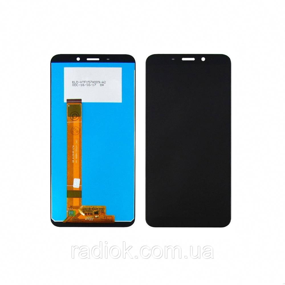 Дисплей для Meizu M6s з чорним тачскрином