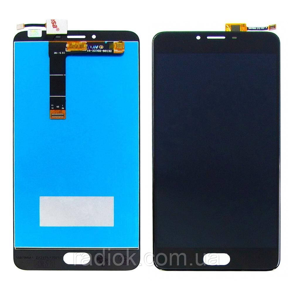 Дисплей для Meizu U20 з чорним тачскрином