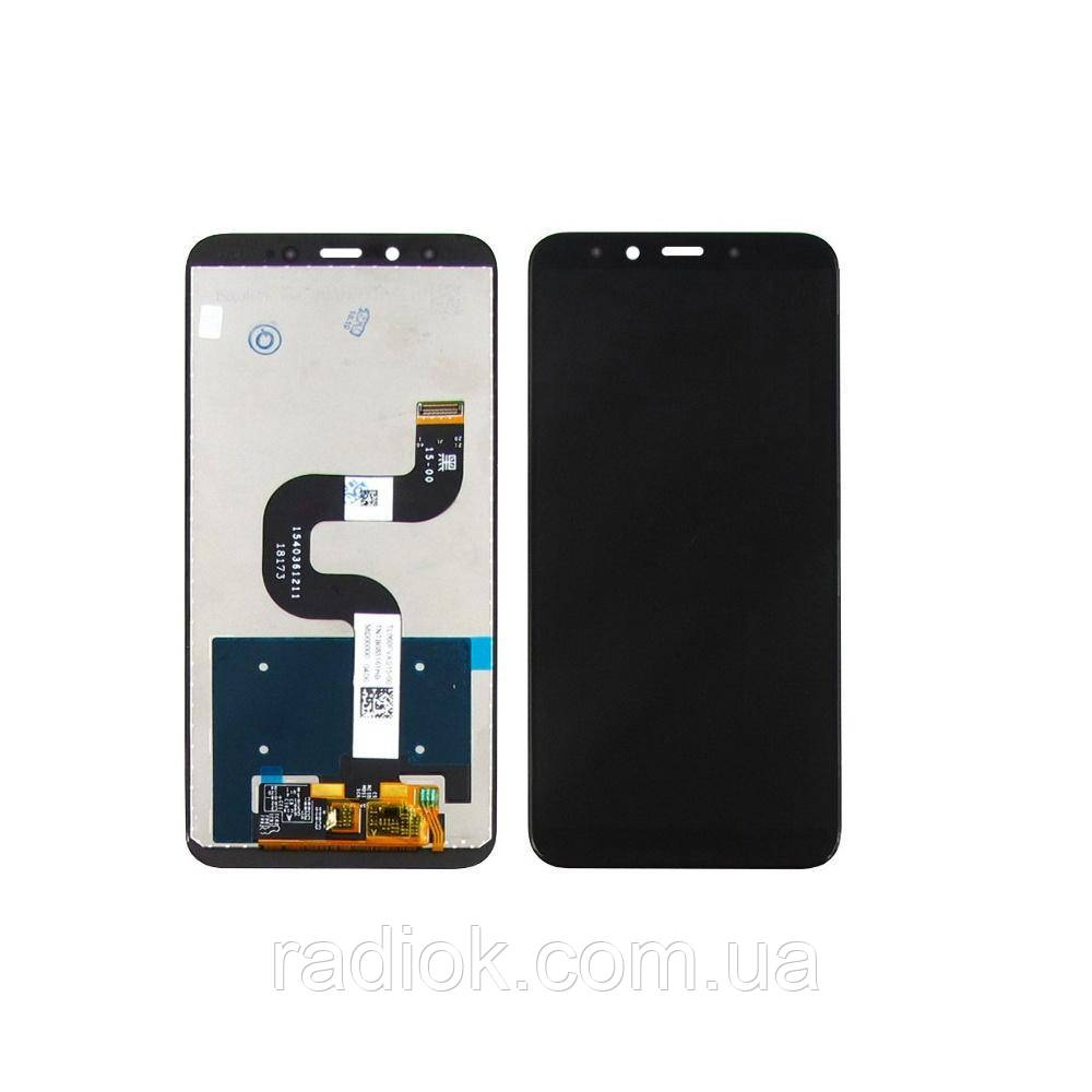 Дисплей для Xiaomi Mi 6X/Mi A2 з чорним тачскрином